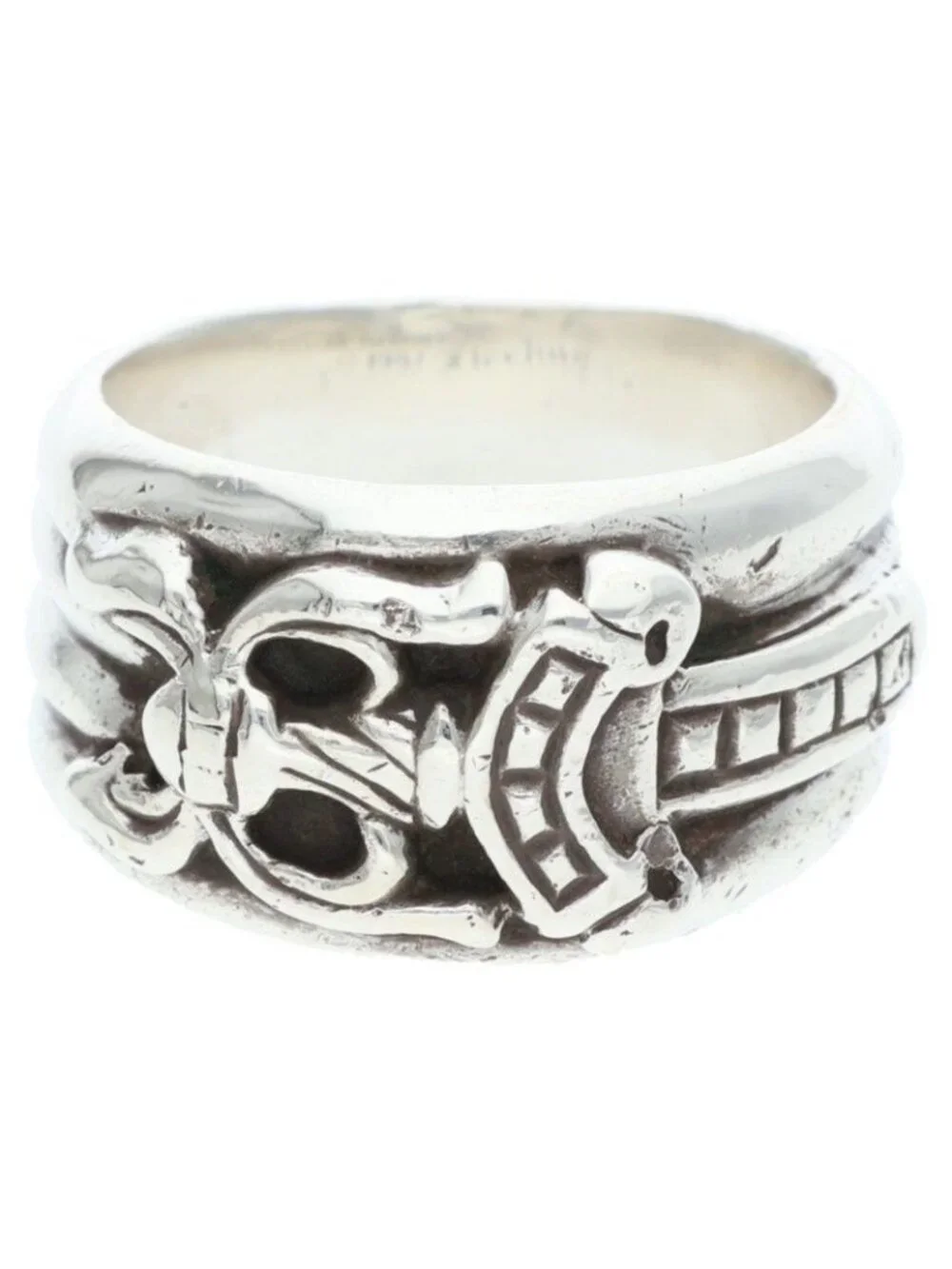 Chrome Hearts Dagger Silver Ring